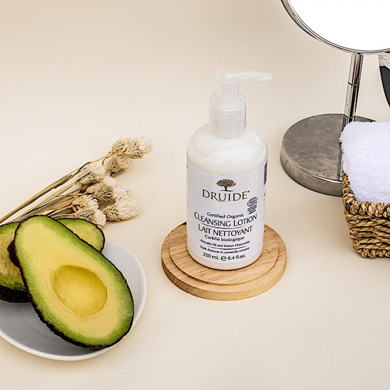 Chamomile and avocado cleansing milk