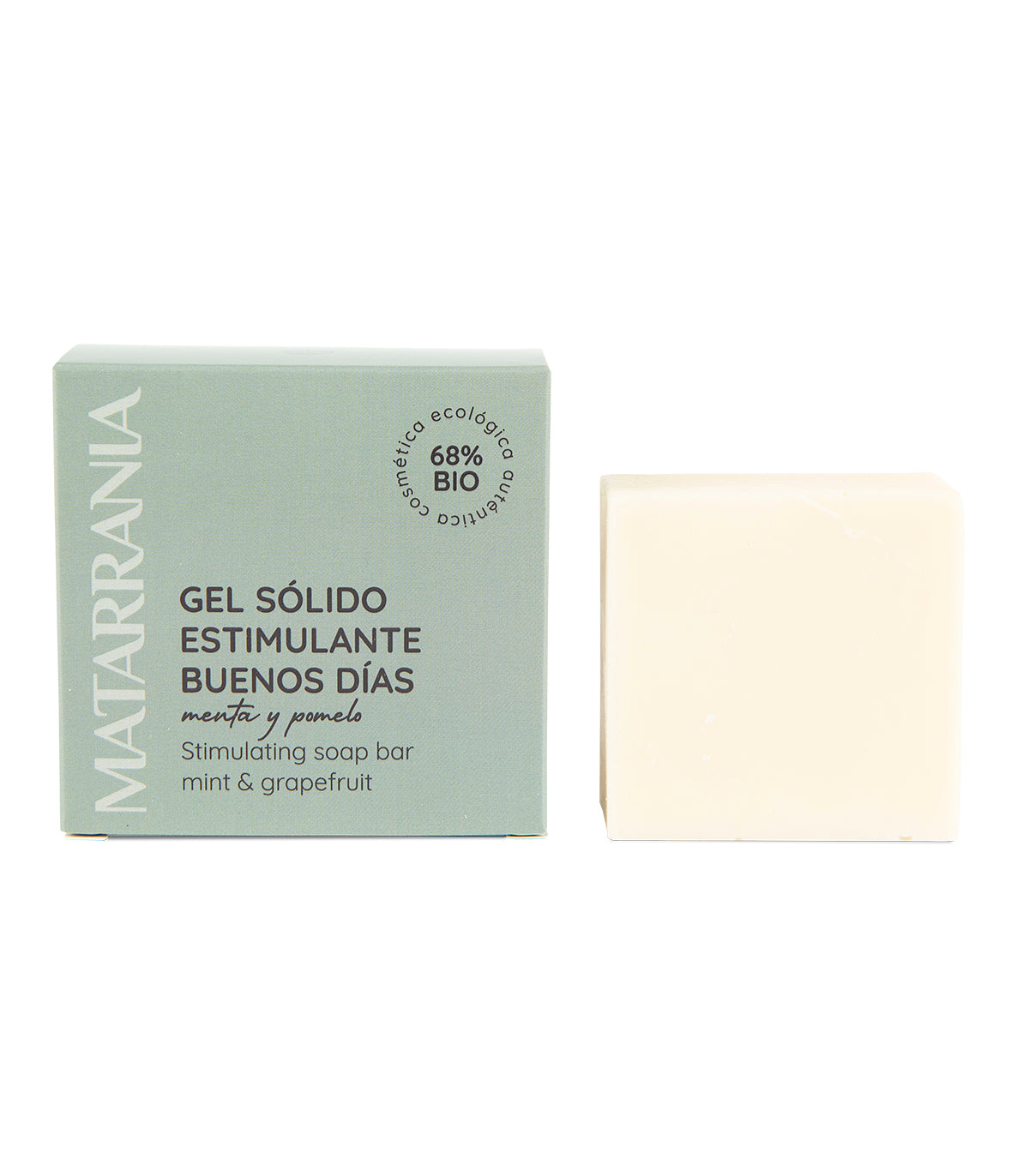 Gel Douche Solide Bio Énergisant – Menthe & Pamplemousse