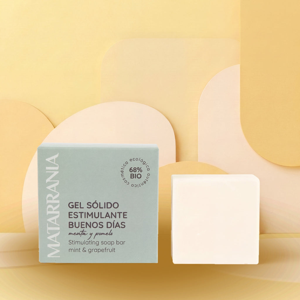 Gel douche solide menthe et pamplemousse | saponifié à froid