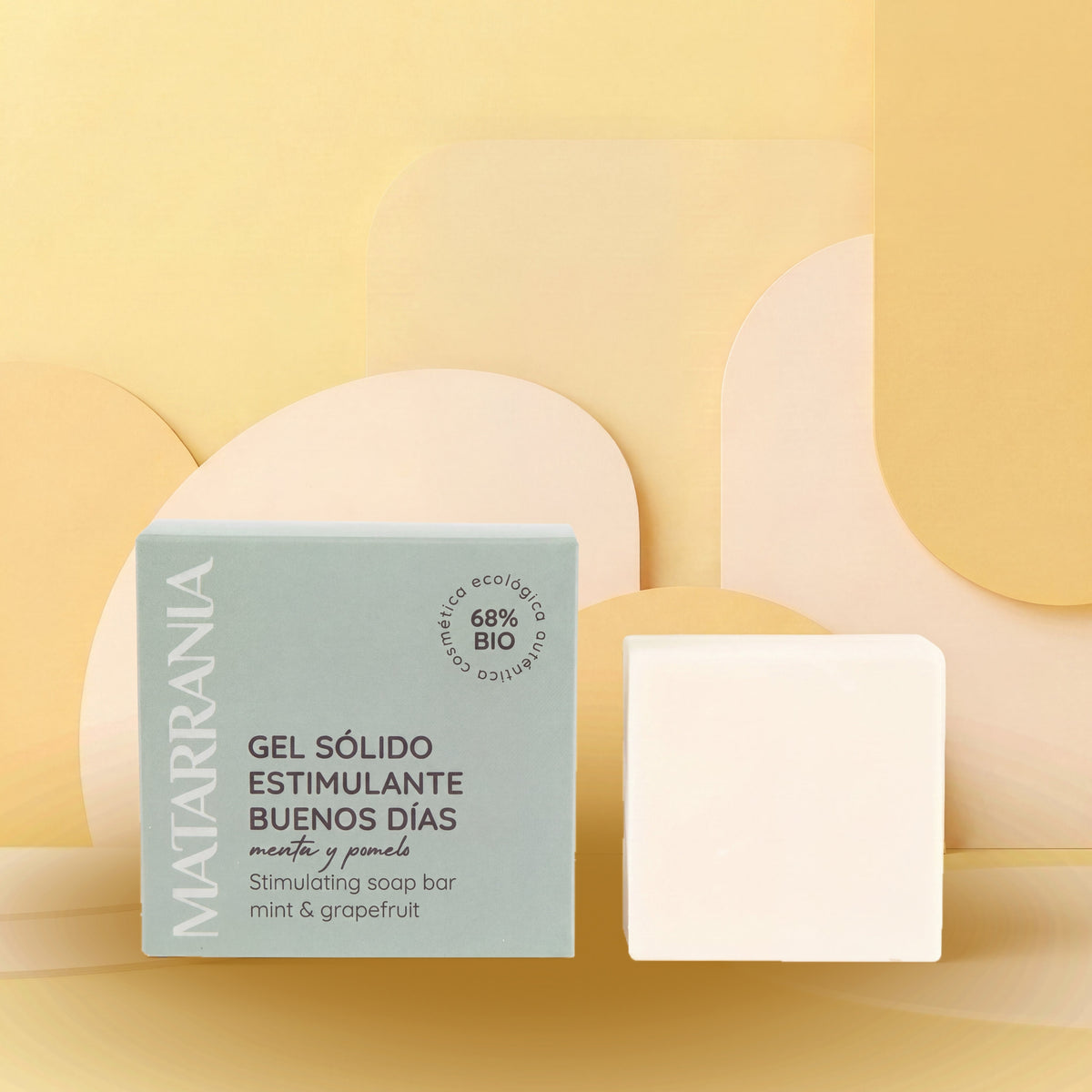 Gel douche solide menthe et pamplemousse | saponifié à froid