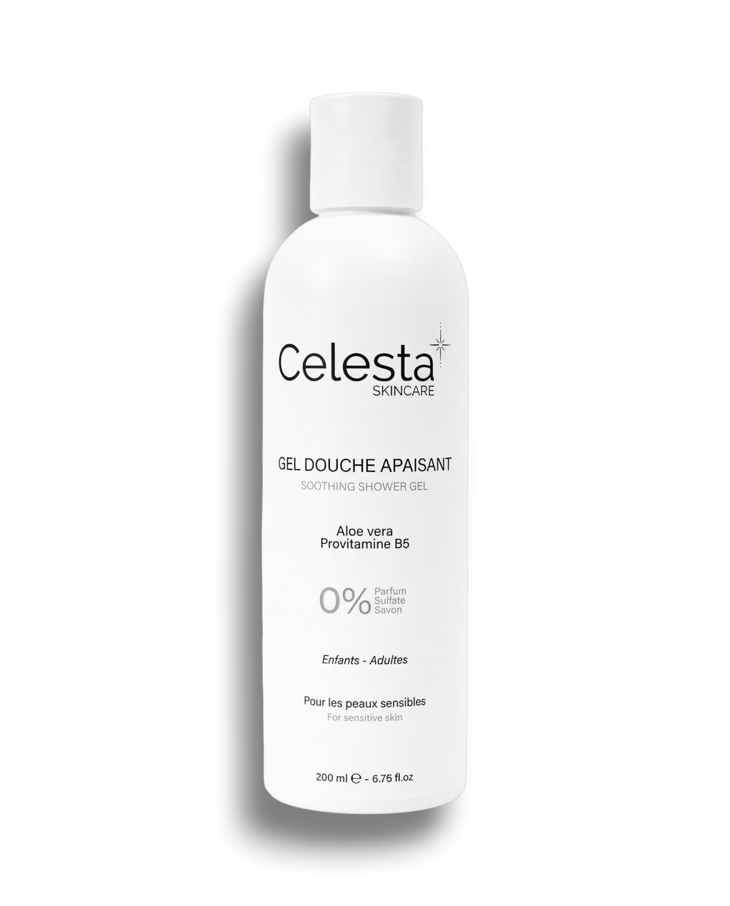 Gel douche sans parfum peau sensible & atopique