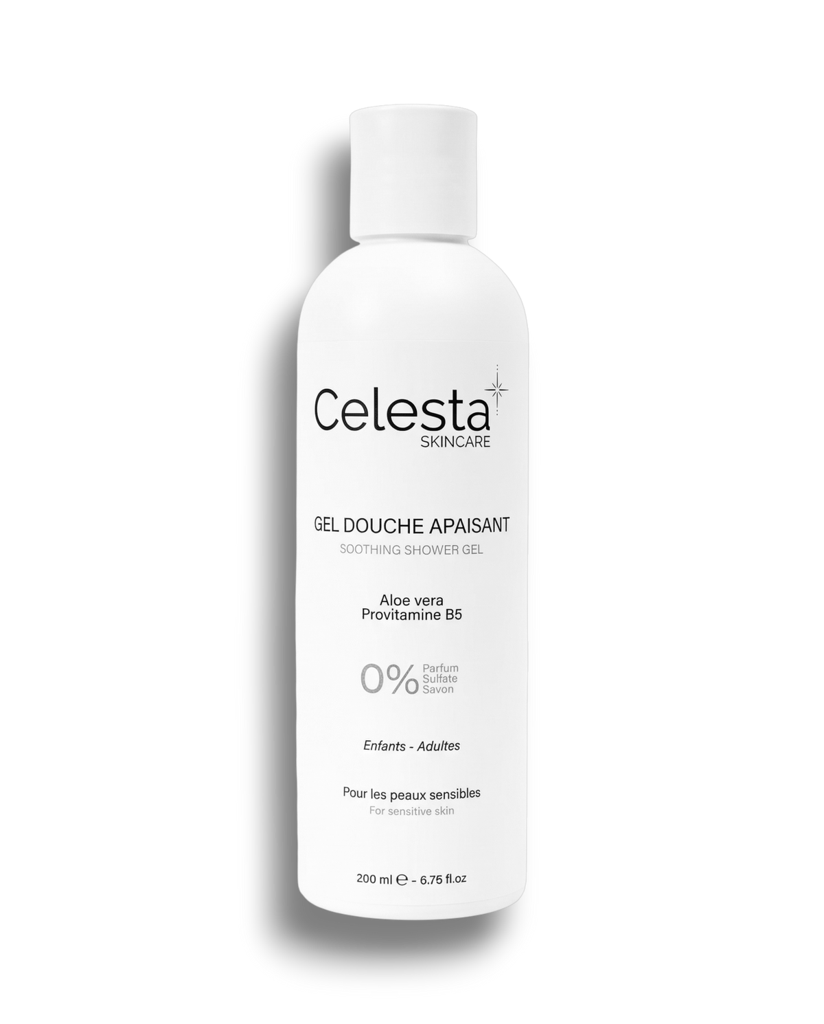 Gel douche sans parfum peau sensible & atopique