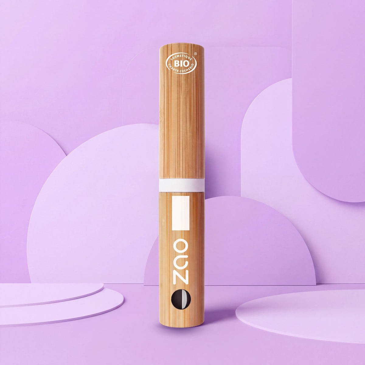 Gel fixateur sourcils bio transparent | étui bambou rechargeable