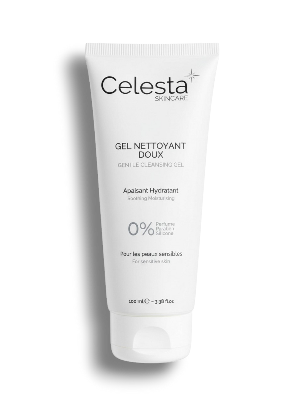 Gel nettoyant démaquillant sans parfum peau sensible
