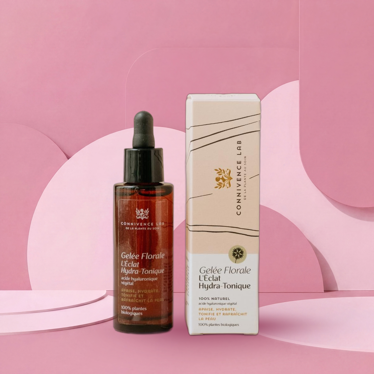 Gelée visage et yeux à l’acide hyaluronique | eaux florales