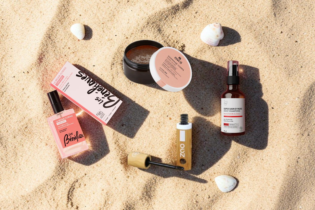 Box beauté clean Août 2026 – gommage corps & soin cheveux d'été