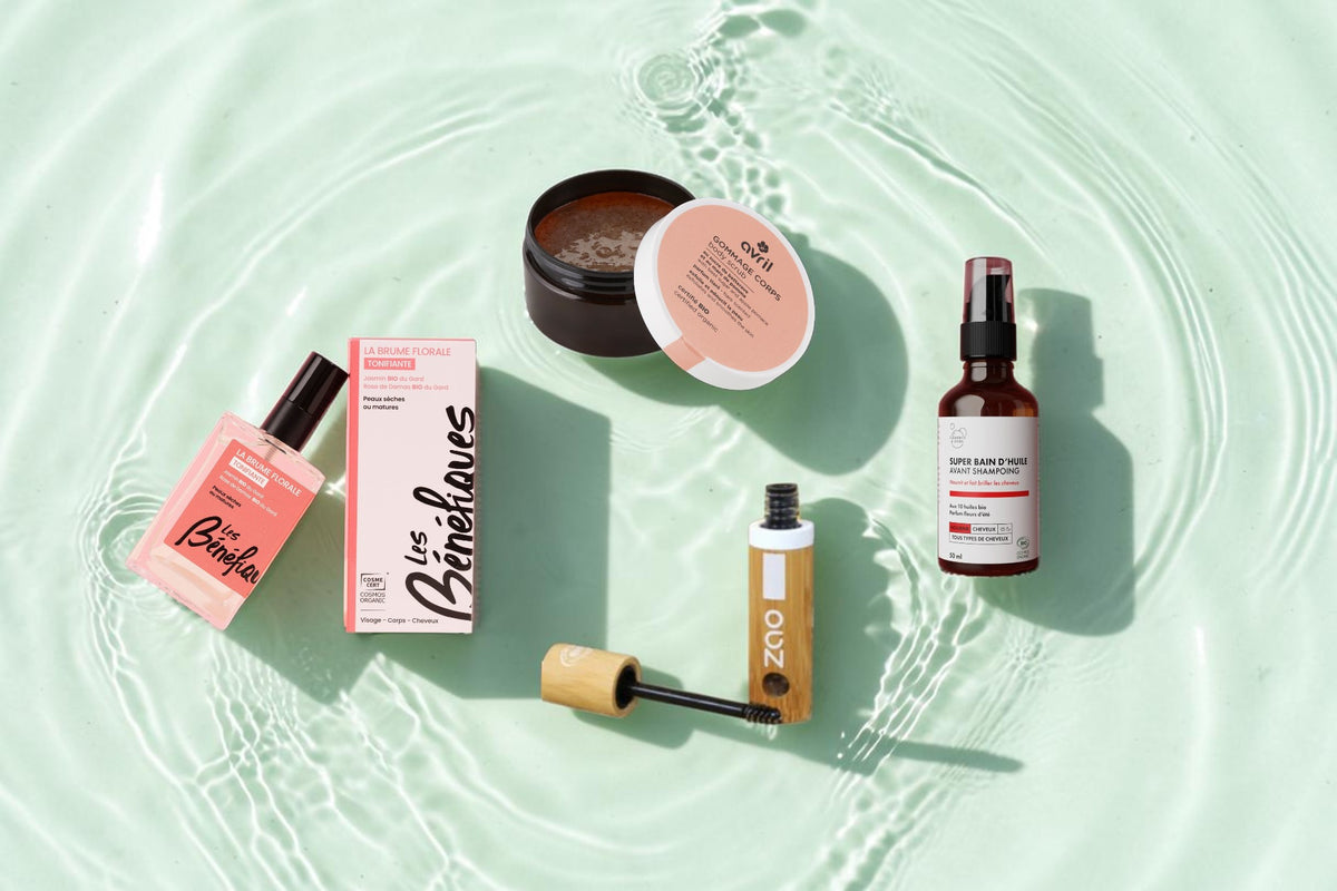 Box beauté clean Août 2026 – gommage corps & soin cheveux d'été