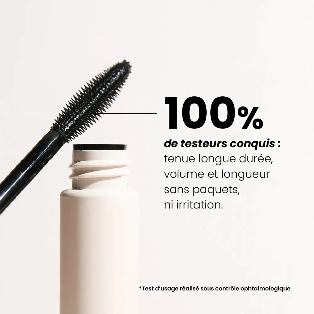 Mascara bio Charlotte Bio, application sur les cils