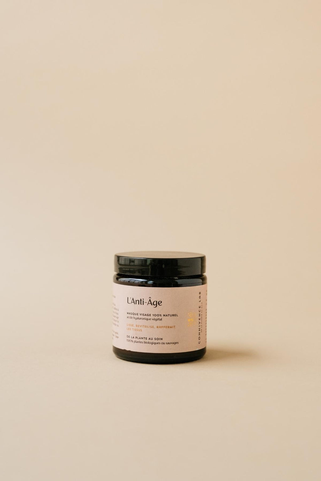 Masque visage L’Anti-âge Connivence Lab, pot en verre