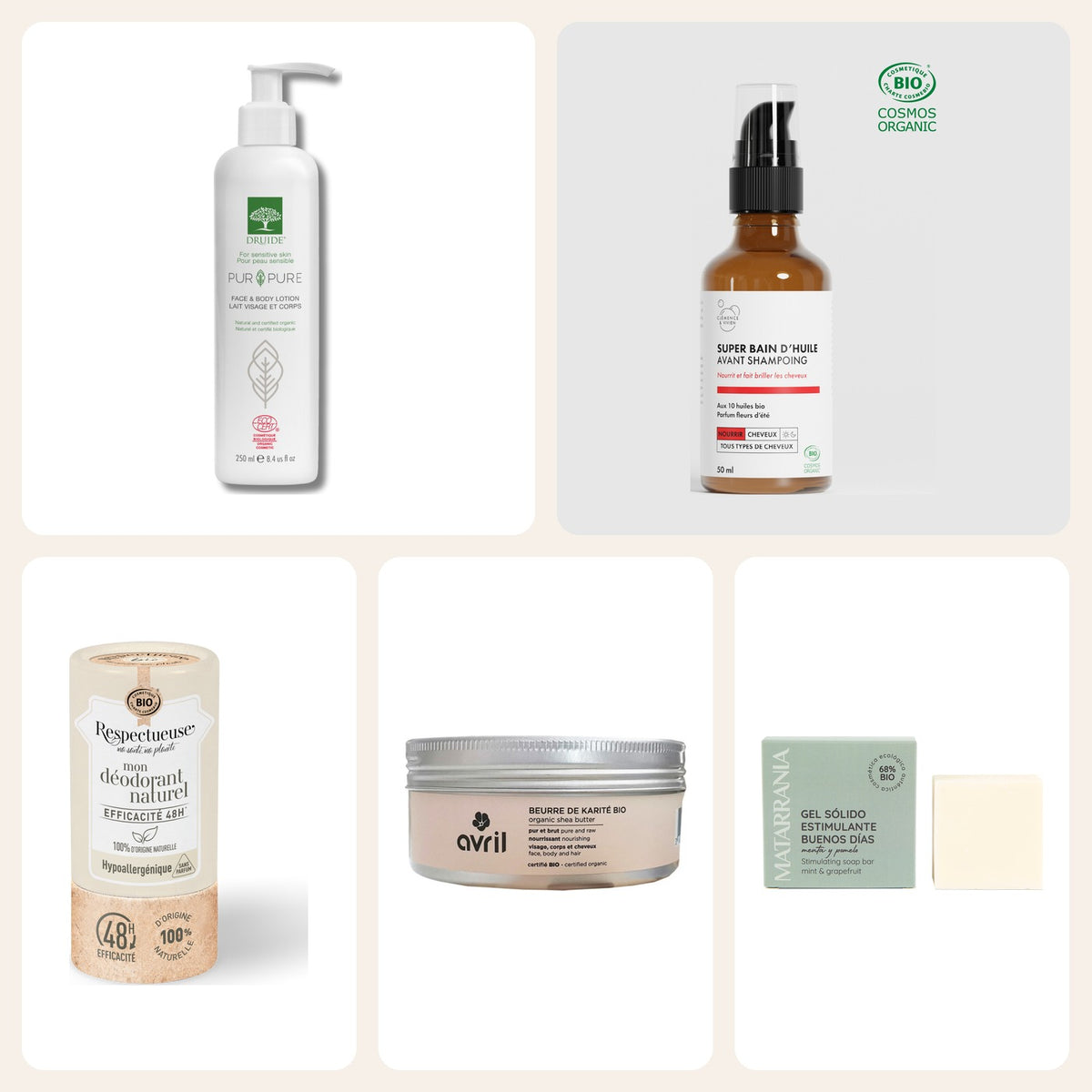 Pack Noël homme salle de bain au complet : les cinq produits Image