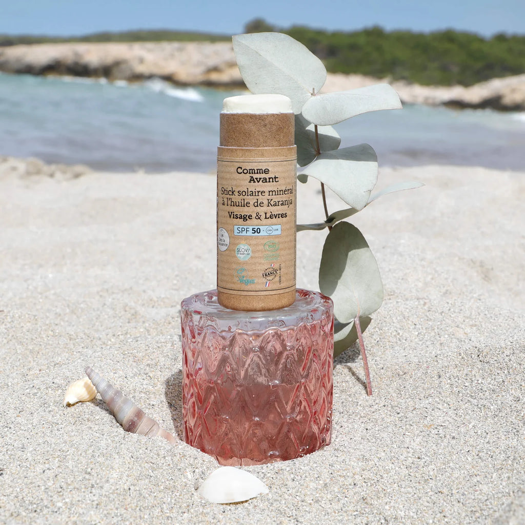 Stick solaire SPF 50 minéral | visage et lèvres, sans parfum