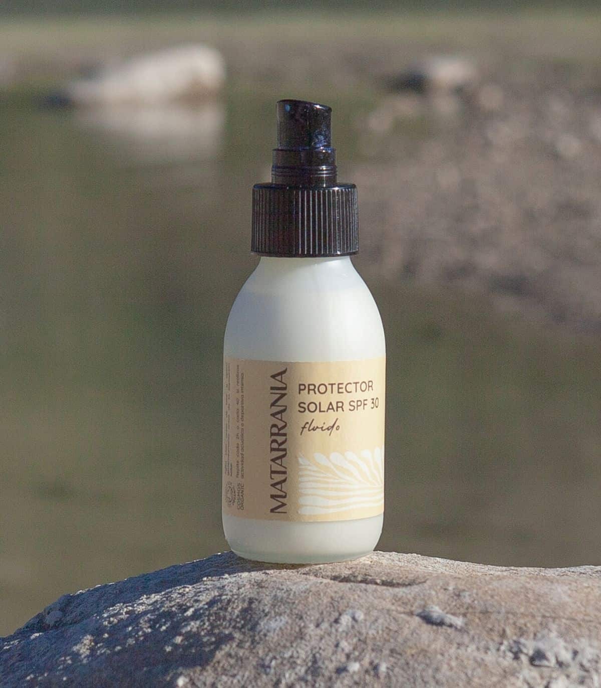 Crème Solaire Bio Fluide SPF30 Minérale – Zinc Non Nano Visage & Corps