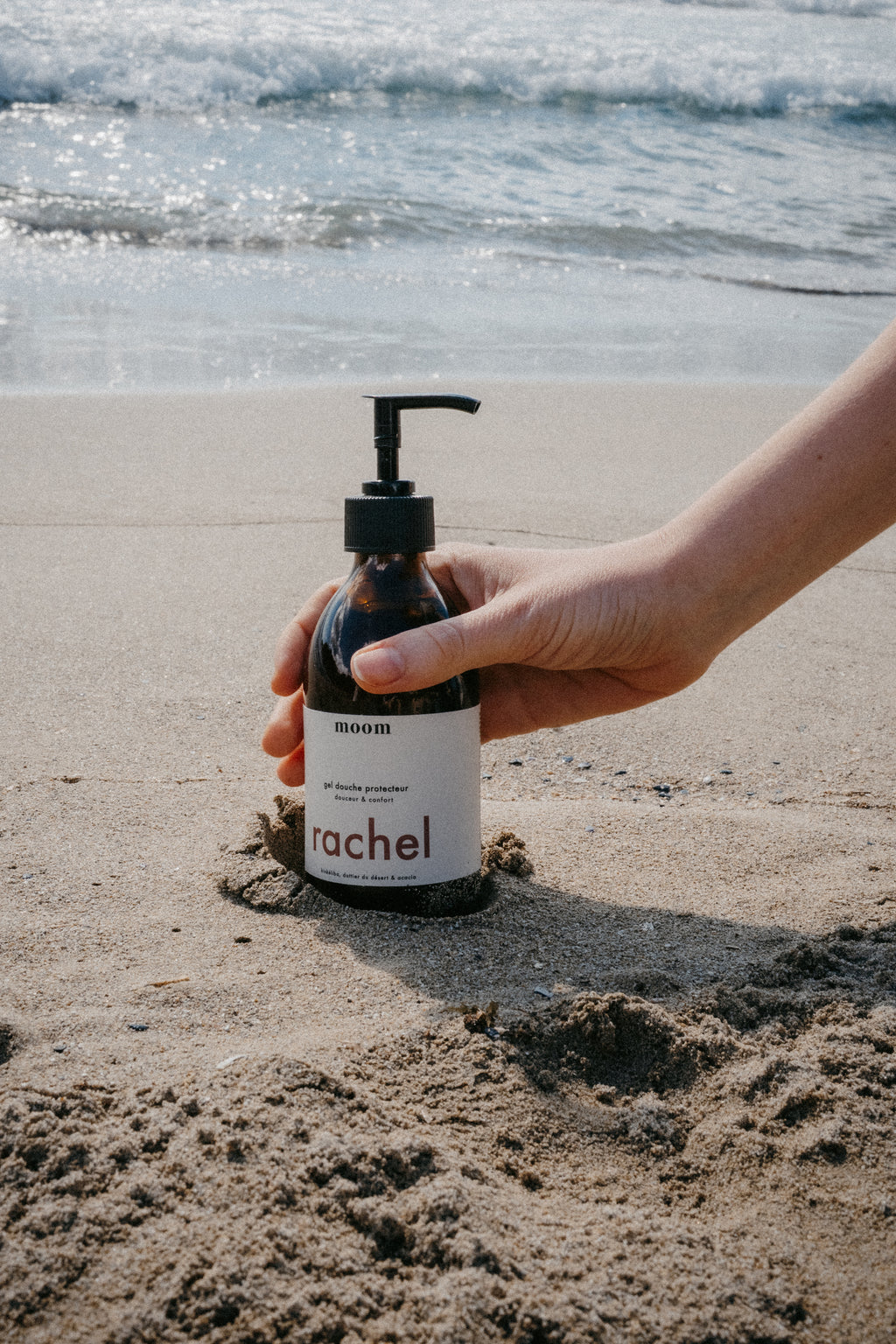 Gel douche bio protecteur pour peaux sensibles – Rachel