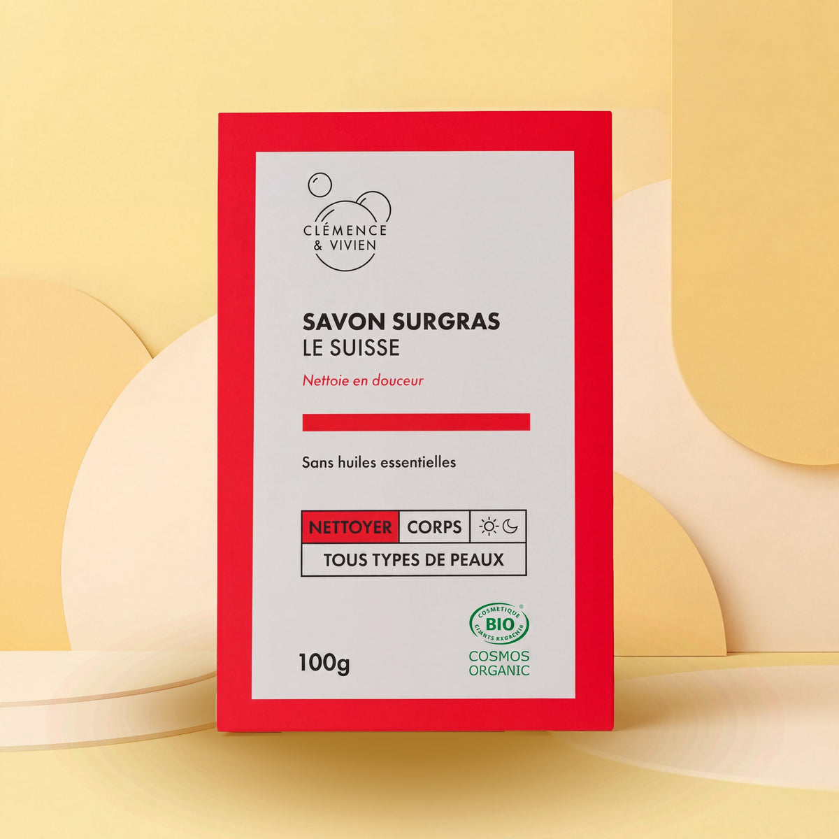 Savon à froid sans parfum Le Suisse | peaux réactives