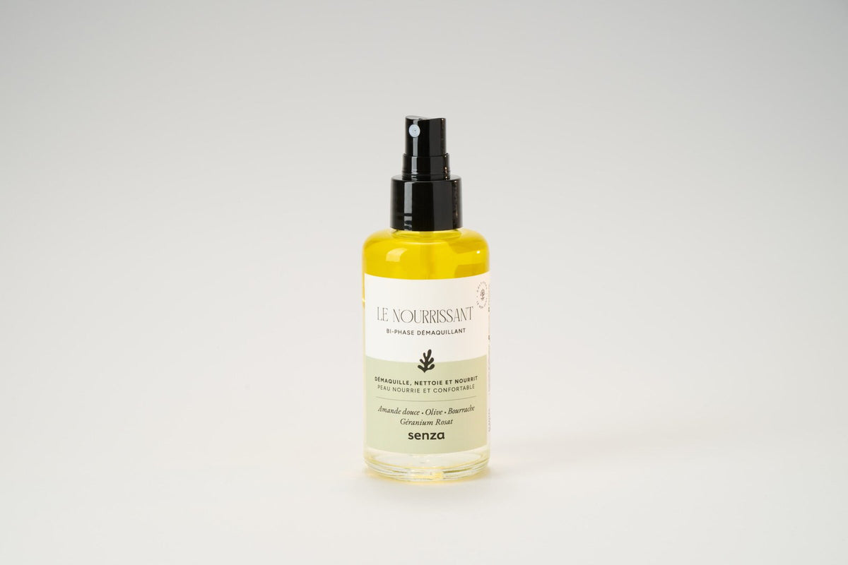 Démaquillant biphasé nourrissant bio | peaux sèches