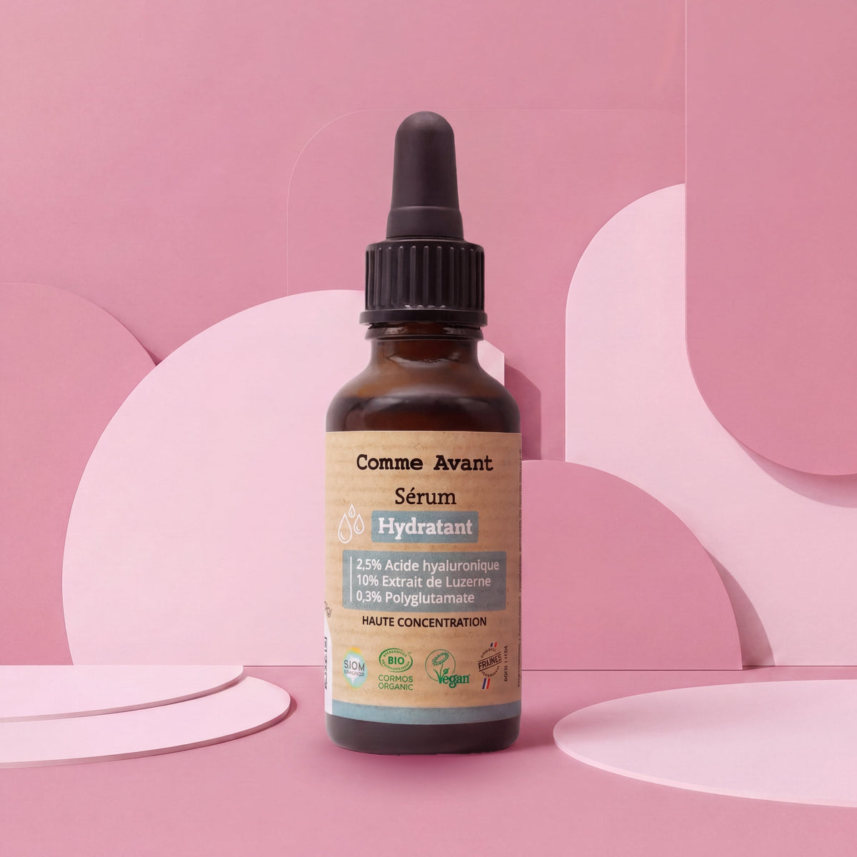 Sérum hydratant visage | 2,5 % d’acide hyaluronique, sans parfum