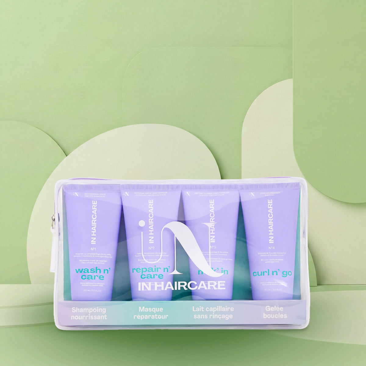 Trousse de voyage | quatre soins en 100 ml, format cabine